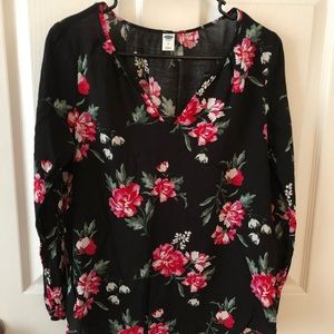 Old Navy floral blouse